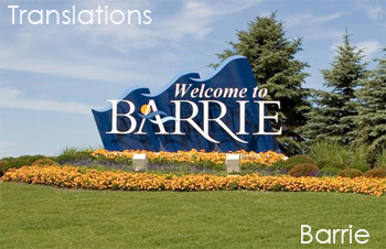 Barrie - Translator