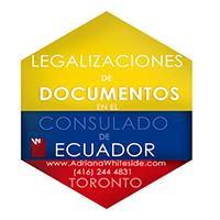english to spanish translations toronto Legalizations at the consulate of Ecuador