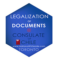 English Spanish translations in Ontario Legalizations at the consulate of Chile