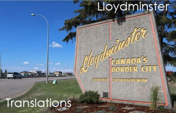 Lloydminster - Certified Translator