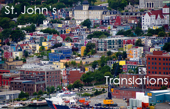 St. John's  - Certified Translator